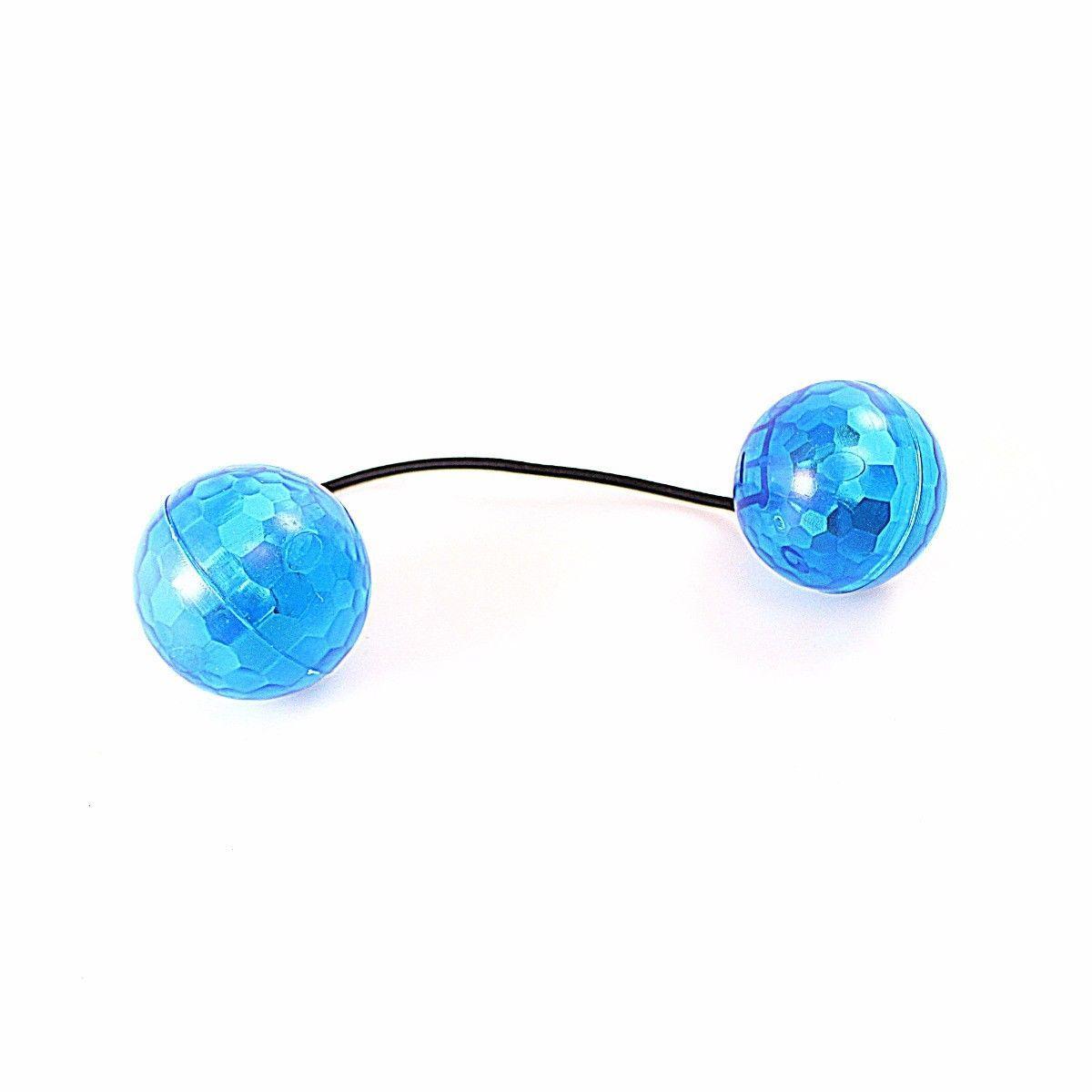 Thumb Chucks Detachable LED Luminous Light Fidget Toy Hand Stress Yoyo Ball 5224 (Parcel Rate)