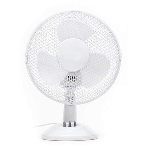 12" Inch White Table Fan TF12 (Parcel Rate)