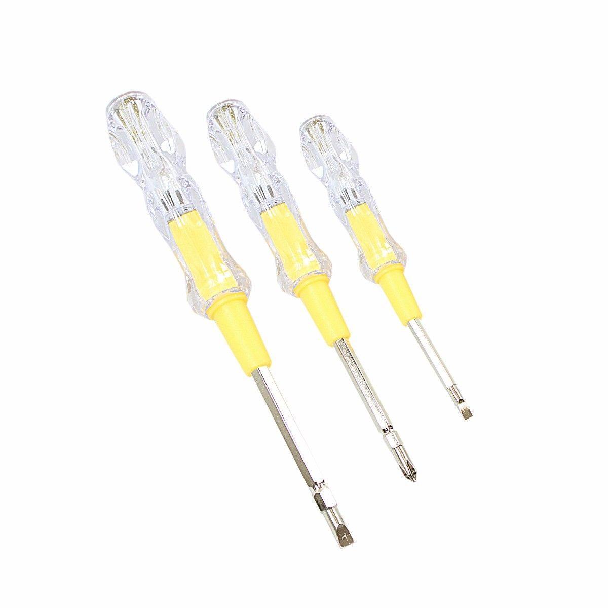 2 in 1 Electrical Tester Screwdriver Assorted Sizes Pack of 3 1022 A (Parcel Rate)