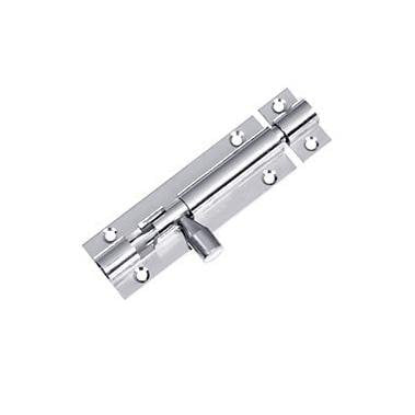 2'' Cranked Door Bolt Chrome Effect Diy Home 5250 (Large Letter Rate)