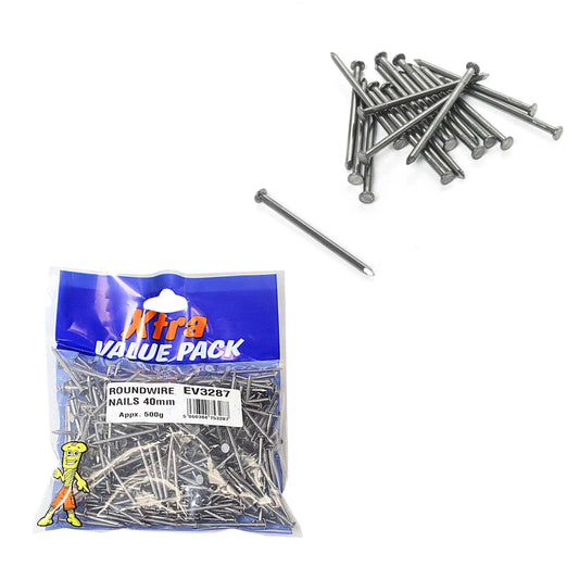 40mm Round Nails Xtra Value Diy 3287 (Large Letter Rate)