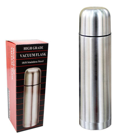 18/8 Stainless Steel Vacuum Thermos Flask 350ml 4701 / 7456 (Parcel Rate)