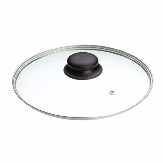 32 cm Clear Glass Pan Lid With Knob Replacement Pan Lid 0790 A (Parcel Rate)