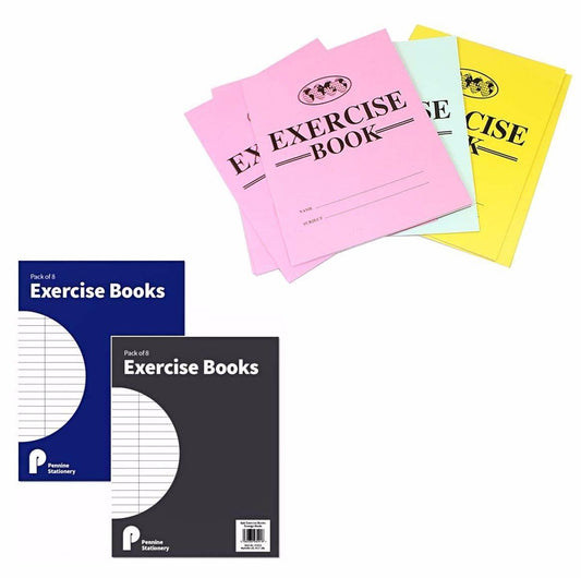 5 Pack Children's Exercise Activity School Homeworks Books (Parcel Rate)