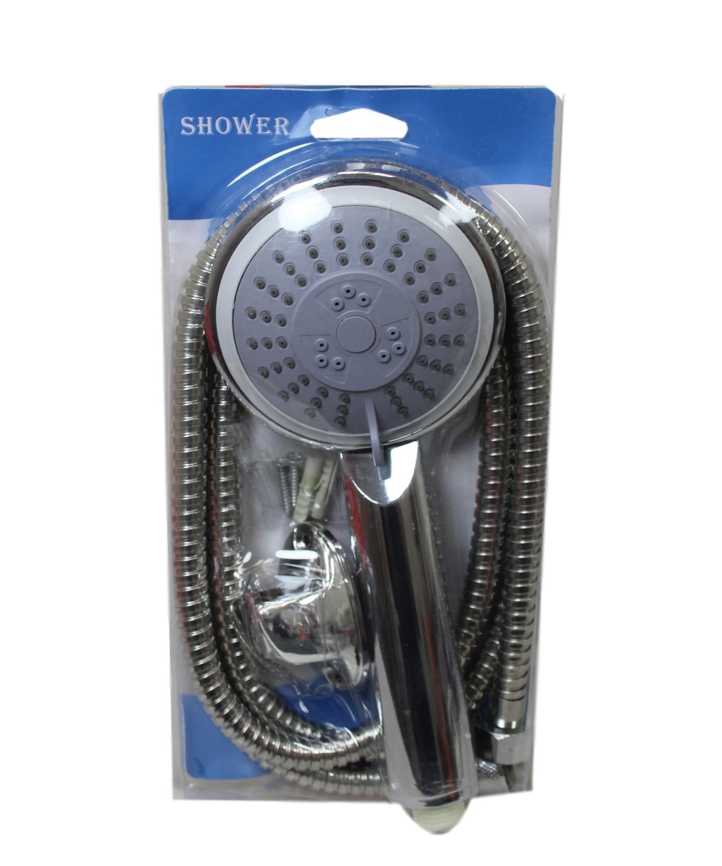 Universal Shower Head with Shower Hose Pipe Set 5750 (Parcel Rate)