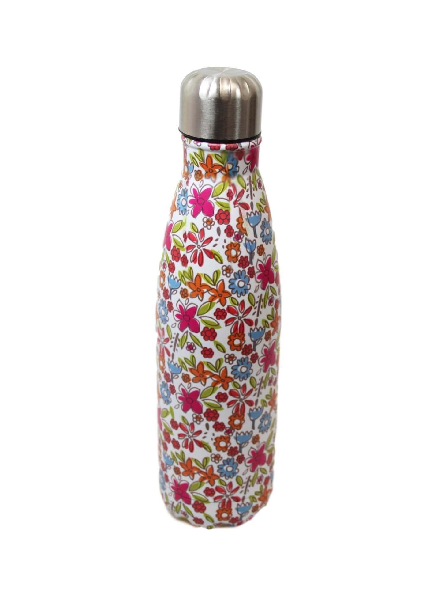 Steel Thermos Drinking Flask Bottle 500ml Assorted Designs 6527 (Parcel Rate)