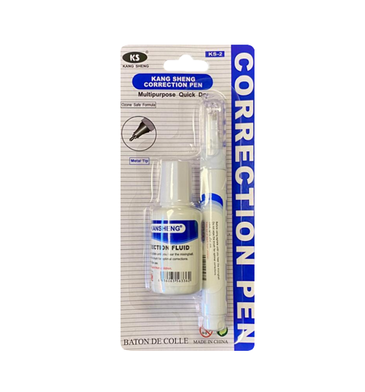 White Dry and Liquid Correction Tape Roller and Pen Pack of 2 7805 (Large Letter Rate) (Copy)