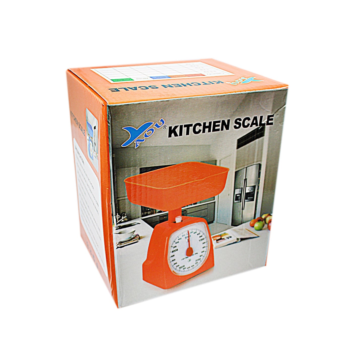 5kg Kitchen Weighing Scale Baking And Cooking Scale Plastic 0101 (Parcel Rate)