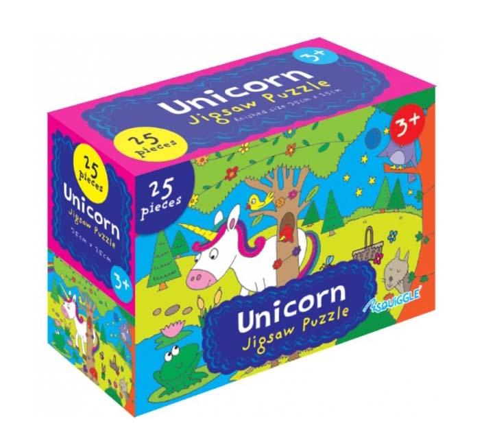 Unicorn / Underwater Jigsaw Puzzle 25 Pieces Assorted Designs P2835 (Parcel Rate)