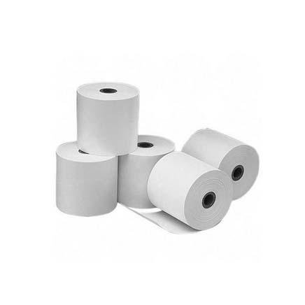 White Cash Register Receipt Paper Roll 7 cm Pack of 5 4320 (Parcel Rate)