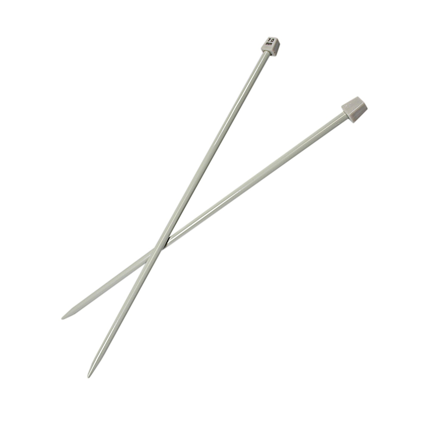 2 Pack Plastic Knitting Needles 7.0mm Size 36cm 00660 (Large Letter Rate)