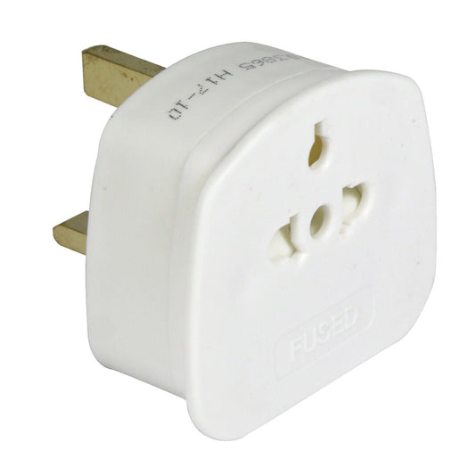 US EU To UK Tourist Travel Adaptor AUS/EU/USA/CHINA To UK 3 Pin Plug SUKVISA16 / ST139 (Parcel Rate)