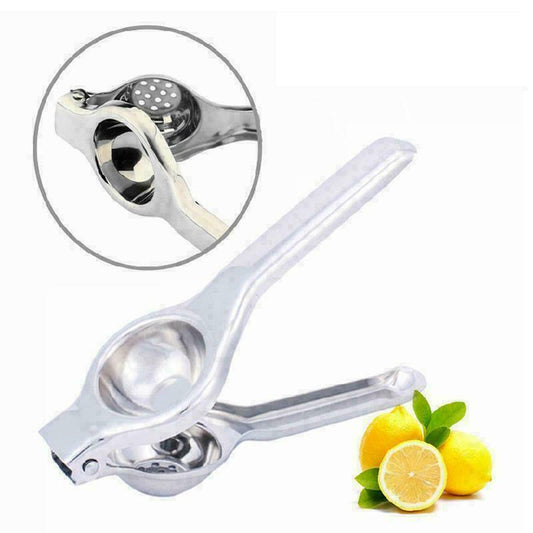 Steel Manual Hand Press Lemon Lime Juice Squeezer 7 x 20 cm 6666 (Parcel Rate)